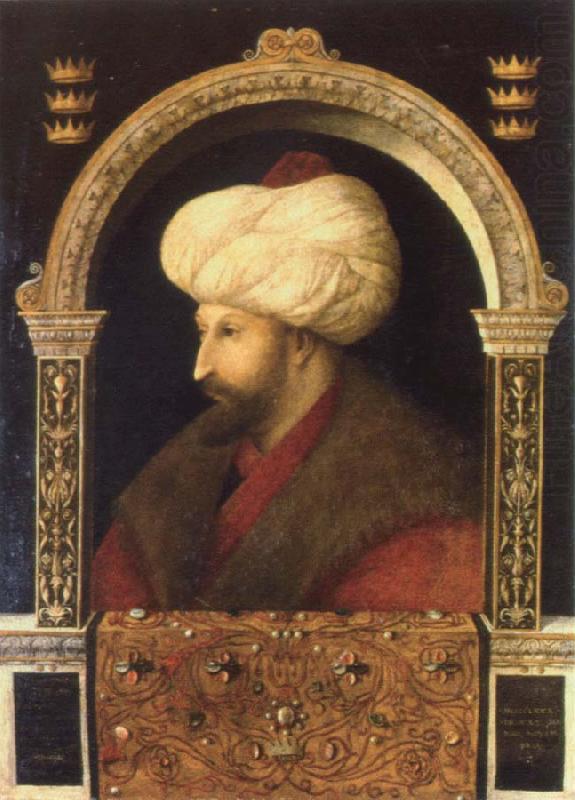 Gentile Bellini the sultan mehmet ll china oil painting image